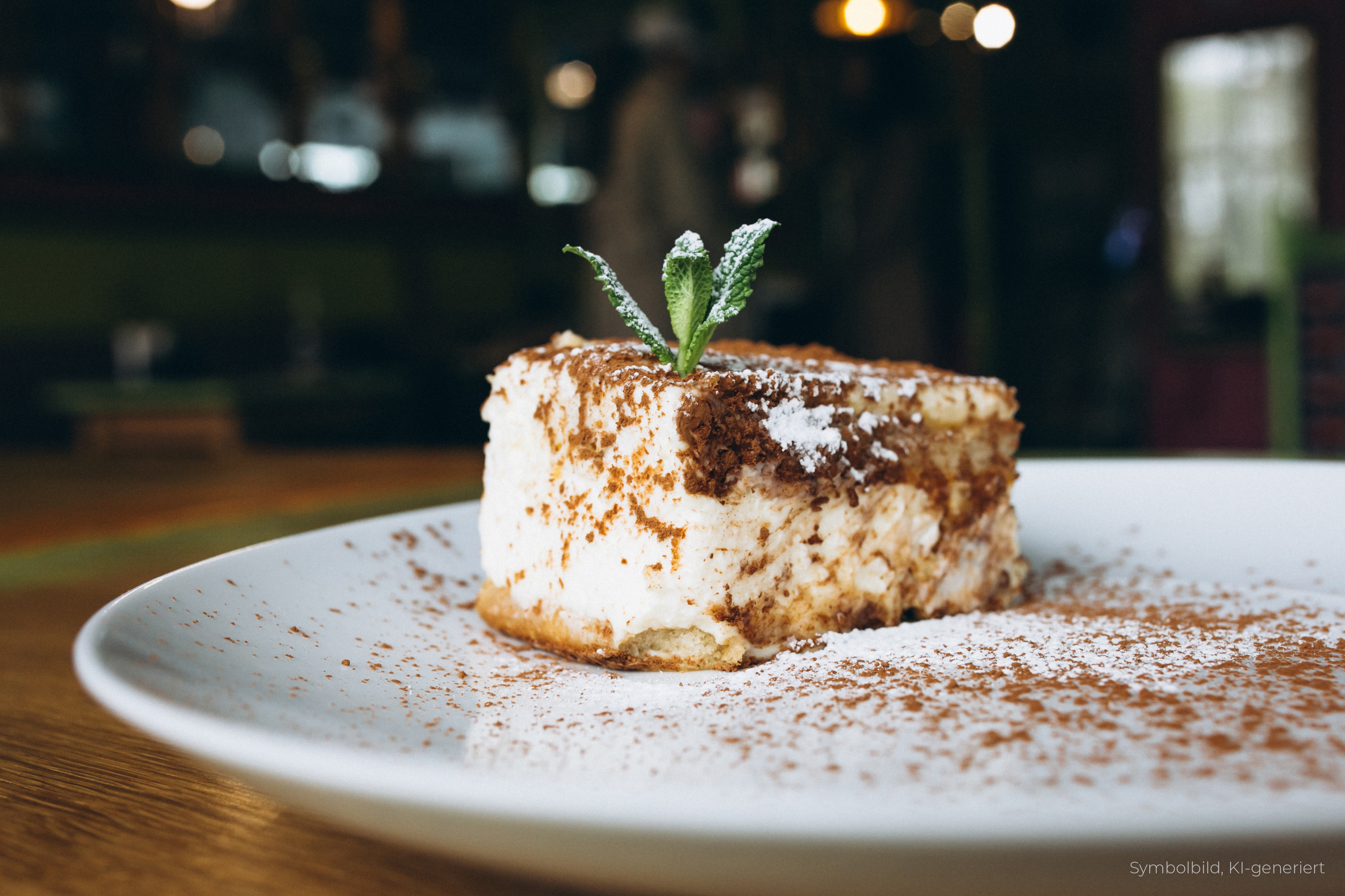 La Taverna Schwäbisch Hall Tiramisu - Symbolbild KI generiert